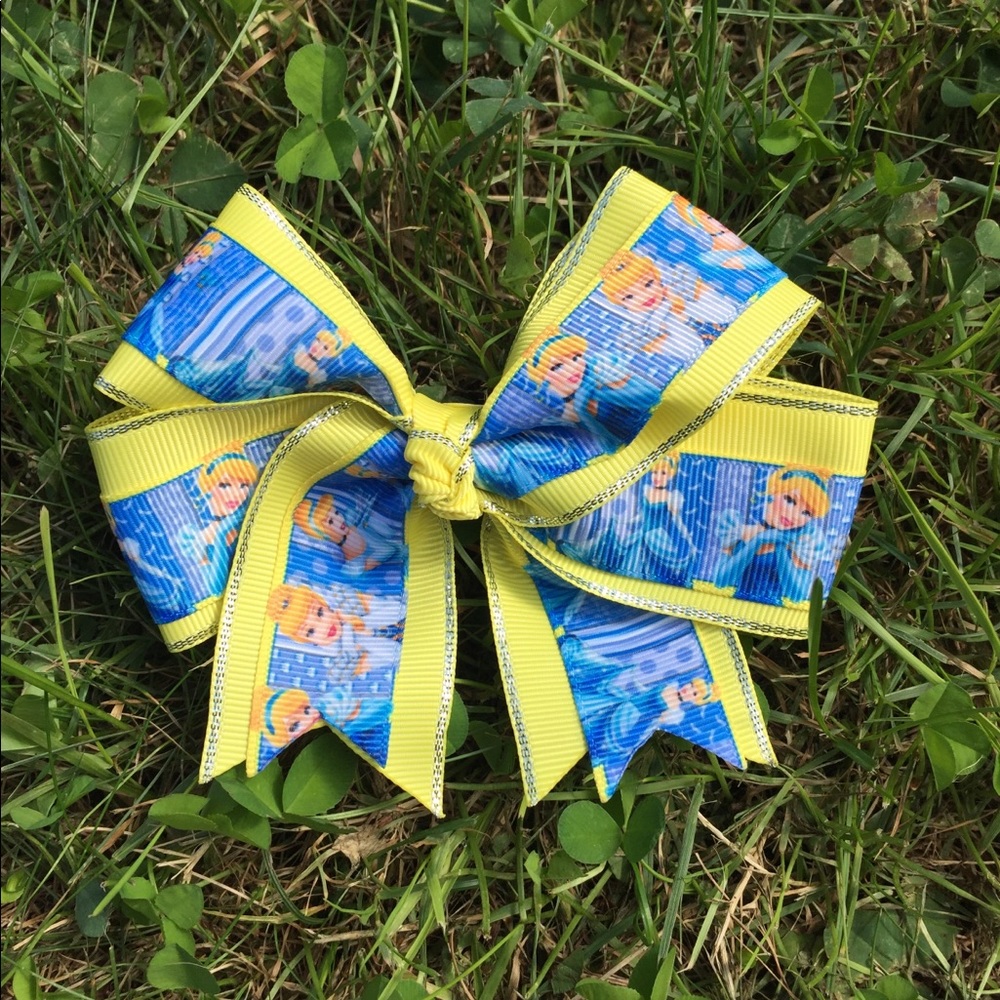 Princess Cinderella Hair Bow